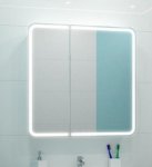 Зеркальный шкаф Misty Альфредо LED 80x80